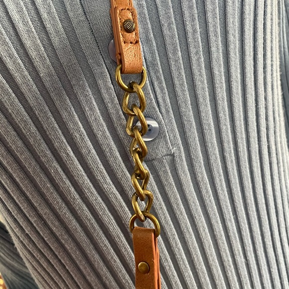 THE SAK Cognac Leather Crossbody - Picture 6 of 16